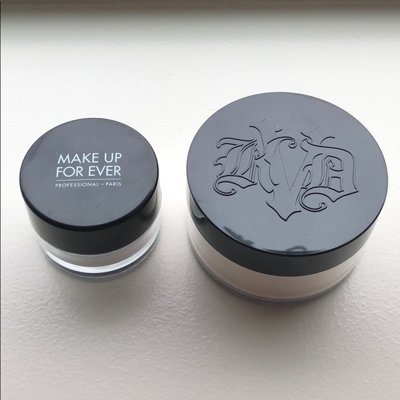 Makeup Forever Other - Kat Von D & Makeup Forever setting power mini duo
